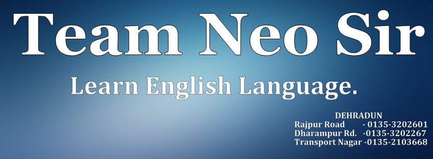 neo institute of english language, team neo sir